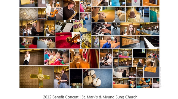 2021 Benefit Concert St. Mark's & Myung Sung Church